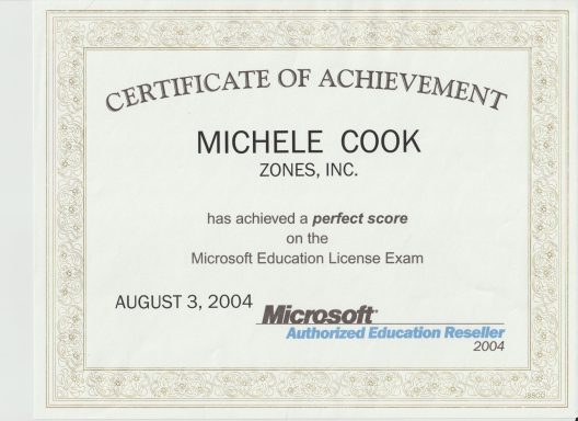 Michele Cook, Microsoft Education Award #Microsoft Michele Cook, Microsoft Education Award #Microsoft